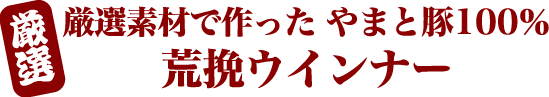 荒挽ウインナー
