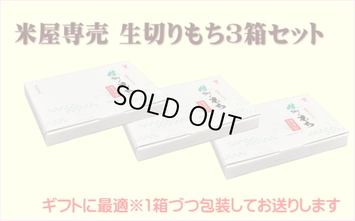 画像1: 【米屋専売】生切り餅3箱　≪本場・越後から≫450ｇ×4袋入り●送料無料(北海道・九州・沖縄を除く) (1)