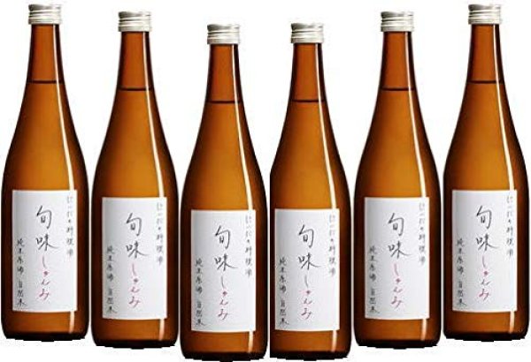 画像1: 『旬味(しゅんみ)』　純米原酒〜 金寳自然酒の料理酒 720ml×6本セット