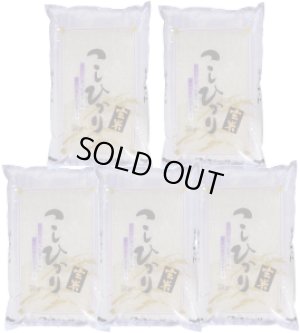 画像1: 【玄米】令和7年産福島県産・会津コシヒカリ25kg（5kg×5袋）[石抜き処理済]　●送料無料(北海道・九州・沖縄を除く)