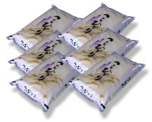 画像1: 【無洗米】令和7年産福島県産・特選会津コシヒカリ30Kg(5kg×6袋) ●送料無料(北海道・九州・沖縄を除く)