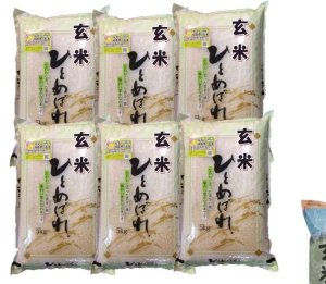 画像1: 【玄米】令和7年産・会津産 特選ひとめぼれ30kg（5kg×6袋）[石抜き処理済]　●送料無料(北海道・九州・沖縄を除く)