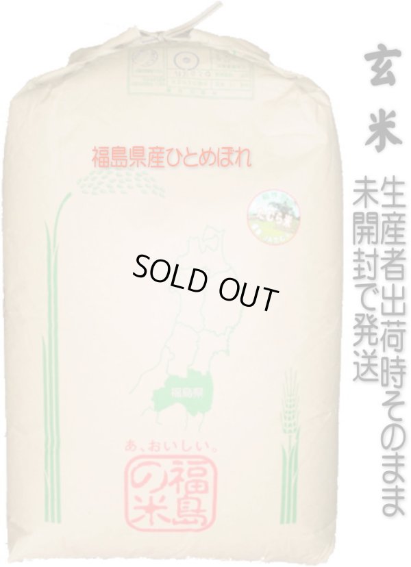 画像1: 【玄米】【令和6年産】福島県『匠の米・田村ひとめぼれ』30kg（生産者出荷時の30kg紙袋）　●送料無料(北海道・九州・沖縄を除く)