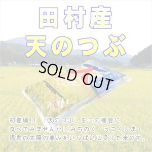 画像2: 令和7年産・福島県田村産　天のつぶ10kg（5kg×2袋）　●送料無料(北海道・九州・沖縄を除く)