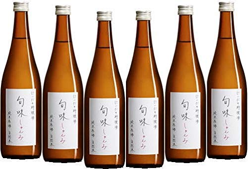 『旬味(しゅんみ)』　純米原酒〜 金寳自然酒の料理酒 720ml×6本セット
