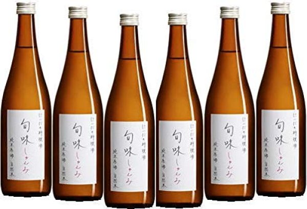 画像1: 『旬味(しゅんみ)』　純米原酒〜 金寳自然酒の料理酒 720ml×6本セット (1)