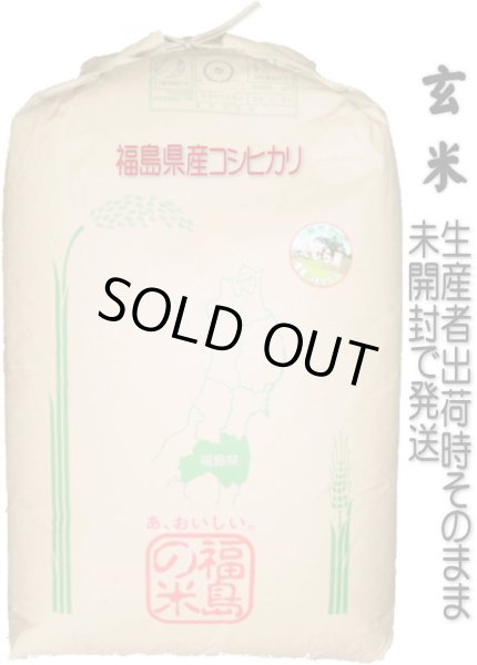 画像1: 【玄米】【令和6年産】福島県『匠の米・田村コシヒカリ』30kg（生産者出荷時の30kg紙袋）　●送料無料(北海道・九州・沖縄を除く) (1)