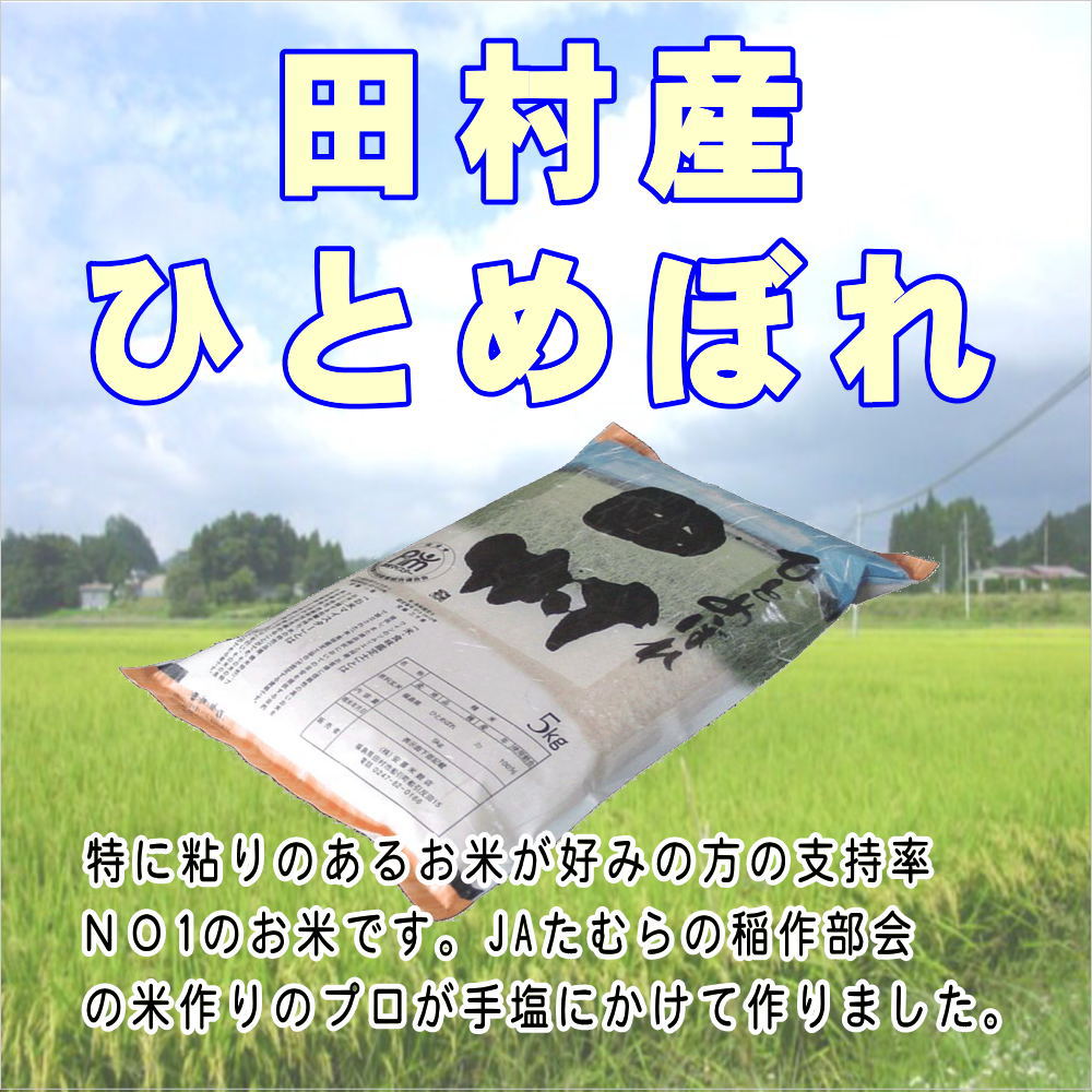 楽天市場】【送料無料】令和6年産 福島県中通り産ひとめぼれ