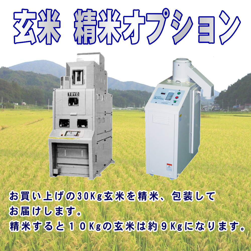 玄米】【令和6年産】福島県産・会津コシヒカリ30kg(生産者出荷 玄米】【令和6年産】福島県産・会津コシヒカリ30kg(生産者出荷